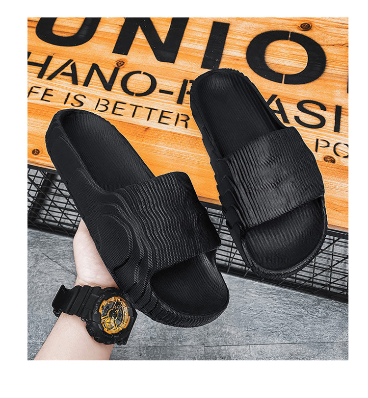 [Hot Style] New Summer Slippers, Slip-Ons for Couples, Easiest for Match Casual Non-Slip, Deodorant Home Sandals