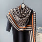Cross-border Cotton and Linen Scarf Women's Japanese and Korean High-end Fashion Scarf Spring and Summer Sunscreen Warm Shawl Simple Scarf
