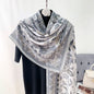 Cross-border Cotton and Linen Scarf Women's Japanese and Korean High-end Fashion Scarf Spring and Summer Sunscreen Warm Shawl Simple Scarf