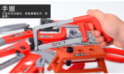 Play house toy toolbox suit baby screwdriver electric drill electric saw maintenance simulation tool children's toys