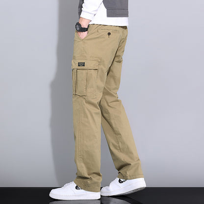 Wholesale overalls men's loose fashion brand autumn men's pants Autumn New toe Harlan pants men's casual pants cross-border