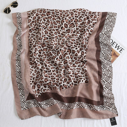 Cross-border Cotton and Linen Scarf Women's Japanese and Korean High-end Fashion Scarf Spring and Summer Sunscreen Warm Shawl Simple Scarf