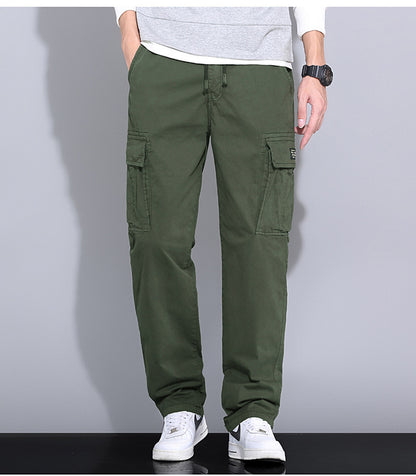 Wholesale overalls men's loose fashion brand autumn men's pants Autumn New toe Harlan pants men's casual pants cross-border