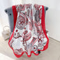 Cross-border Cotton and Linen Scarf Women's Japanese and Korean High-end Fashion Scarf Spring and Summer Sunscreen Warm Shawl Simple Scarf