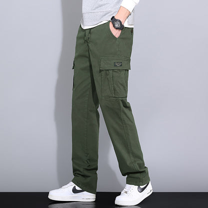 Wholesale overalls men's loose fashion brand autumn men's pants Autumn New toe Harlan pants men's casual pants cross-border