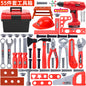Play house toy toolbox suit baby screwdriver electric drill electric saw maintenance simulation tool children's toys