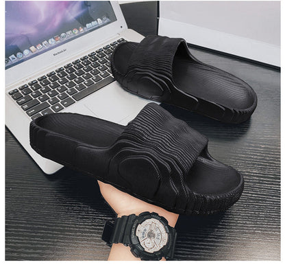 [Hot Style] New Summer Slippers, Slip-Ons for Couples, Easiest for Match Casual Non-Slip, Deodorant Home Sandals