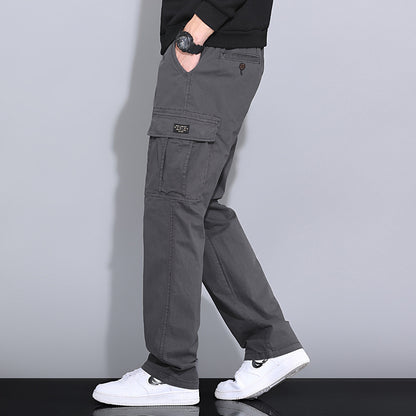 Wholesale overalls men's loose fashion brand autumn men's pants Autumn New toe Harlan pants men's casual pants cross-border