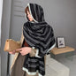 Cross-border Cotton and Linen Scarf Women's Japanese and Korean High-end Fashion Scarf Spring and Summer Sunscreen Warm Shawl Simple Scarf