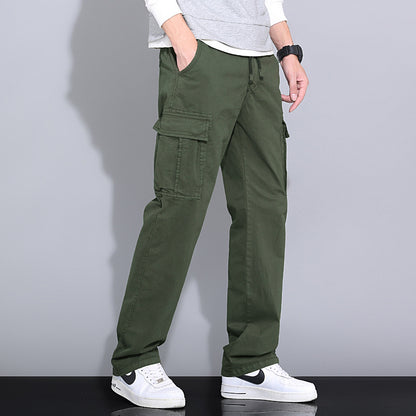 Wholesale overalls men's loose fashion brand autumn men's pants Autumn New toe Harlan pants men's casual pants cross-border