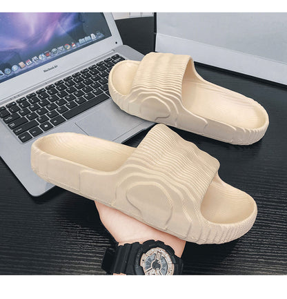[Hot Style] New Summer Slippers, Slip-Ons for Couples, Easiest for Match Casual Non-Slip, Deodorant Home Sandals