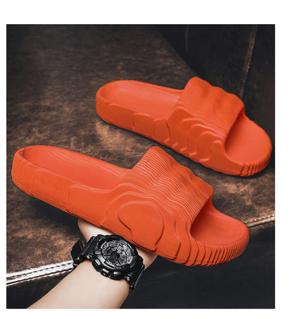 [Hot Style] New Summer Slippers, Slip-Ons for Couples, Easiest for Match Casual Non-Slip, Deodorant Home Sandals