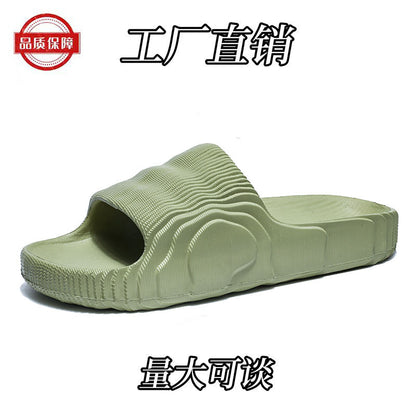 [Hot Style] New Summer Slippers, Slip-Ons for Couples, Easiest for Match Casual Non-Slip, Deodorant Home Sandals