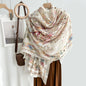 Cross-border Cotton and Linen Scarf Women's Japanese and Korean High-end Fashion Scarf Spring and Summer Sunscreen Warm Shawl Simple Scarf