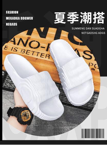 [Hot Style] New Summer Slippers, Slip-Ons for Couples, Easiest for Match Casual Non-Slip, Deodorant Home Sandals