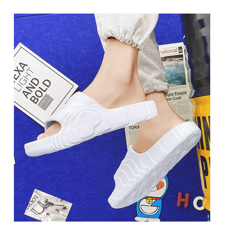 [Hot Style] New Summer Slippers, Slip-Ons for Couples, Easiest for Match Casual Non-Slip, Deodorant Home Sandals