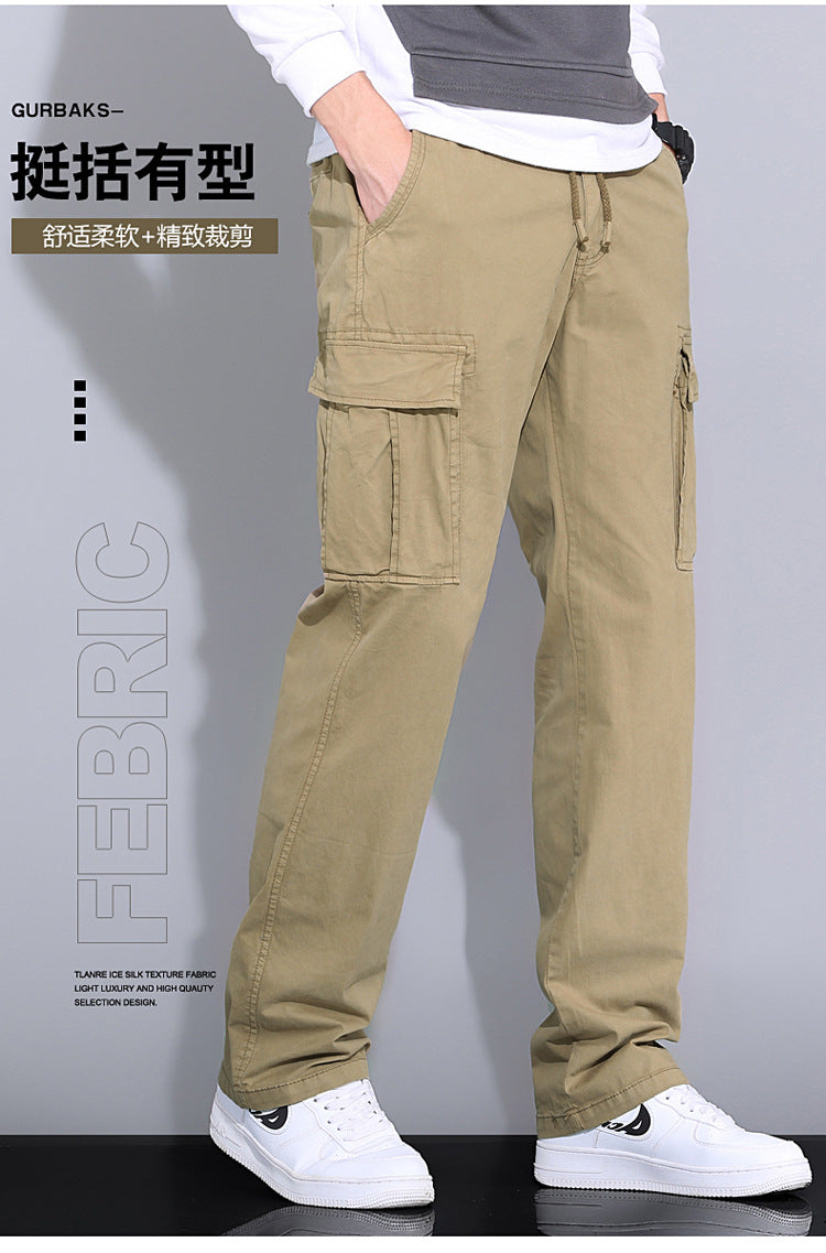 Wholesale overalls men's loose fashion brand autumn men's pants Autumn New toe Harlan pants men's casual pants cross-border