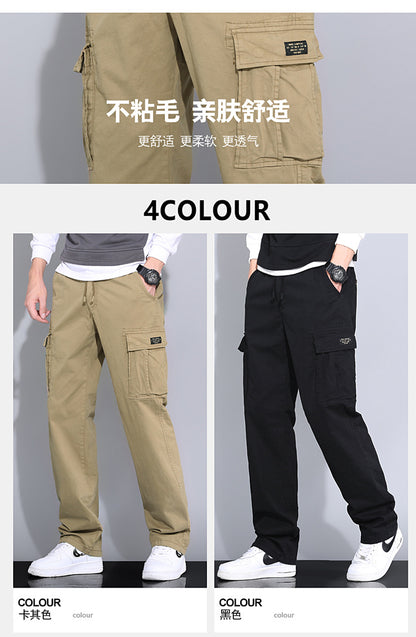 Wholesale overalls men's loose fashion brand autumn men's pants Autumn New toe Harlan pants men's casual pants cross-border