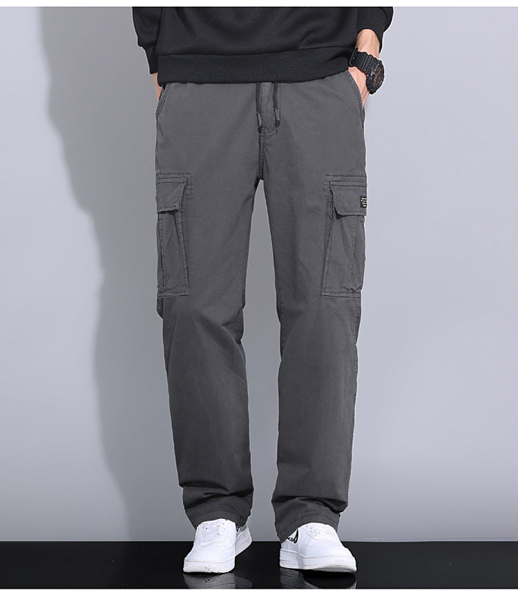 Wholesale overalls men's loose fashion brand autumn men's pants Autumn New toe Harlan pants men's casual pants cross-border