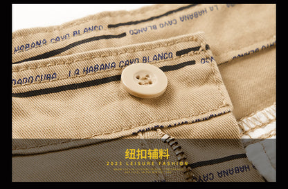 Casual Shorts Summer Men's Japanese-style Tooling All-match Solid Color Striped Claw Pants Boys Running Sports Men's Pants