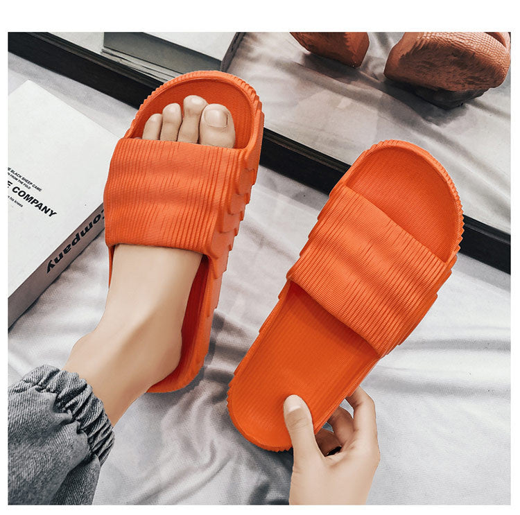 [Hot Style] New Summer Slippers, Slip-Ons for Couples, Easiest for Match Casual Non-Slip, Deodorant Home Sandals