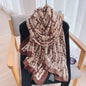 Cross-border Cotton and Linen Scarf Women's Japanese and Korean High-end Fashion Scarf Spring and Summer Sunscreen Warm Shawl Simple Scarf