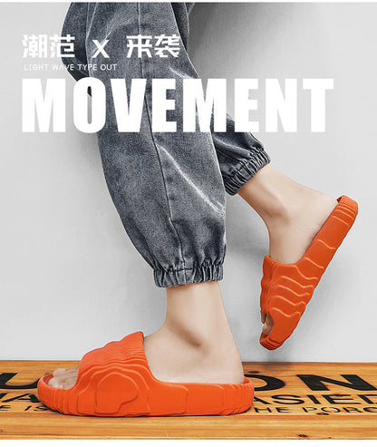 [Hot Style] New Summer Slippers, Slip-Ons for Couples, Easiest for Match Casual Non-Slip, Deodorant Home Sandals