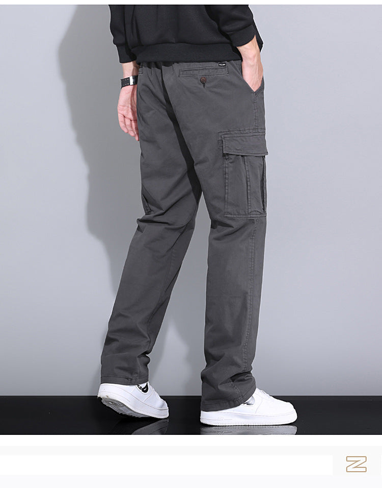 Wholesale overalls men's loose fashion brand autumn men's pants Autumn New toe Harlan pants men's casual pants cross-border