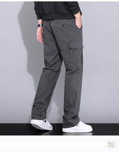 Wholesale overalls men's loose fashion brand autumn men's pants Autumn New toe Harlan pants men's casual pants cross-border