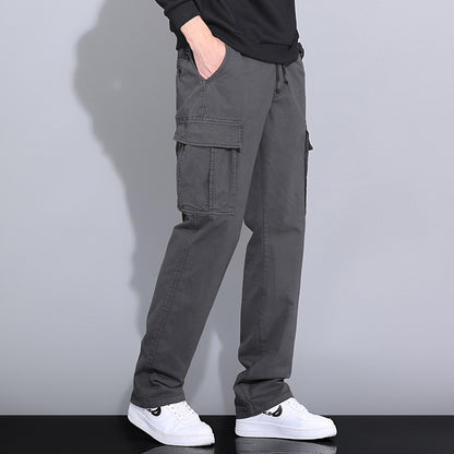 Wholesale overalls men's loose fashion brand autumn men's pants Autumn New toe Harlan pants men's casual pants cross-border