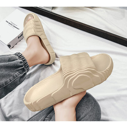 [Hot Style] New Summer Slippers, Slip-Ons for Couples, Easiest for Match Casual Non-Slip, Deodorant Home Sandals