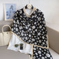 Cross-border Cotton and Linen Scarf Women's Japanese and Korean High-end Fashion Scarf Spring and Summer Sunscreen Warm Shawl Simple Scarf