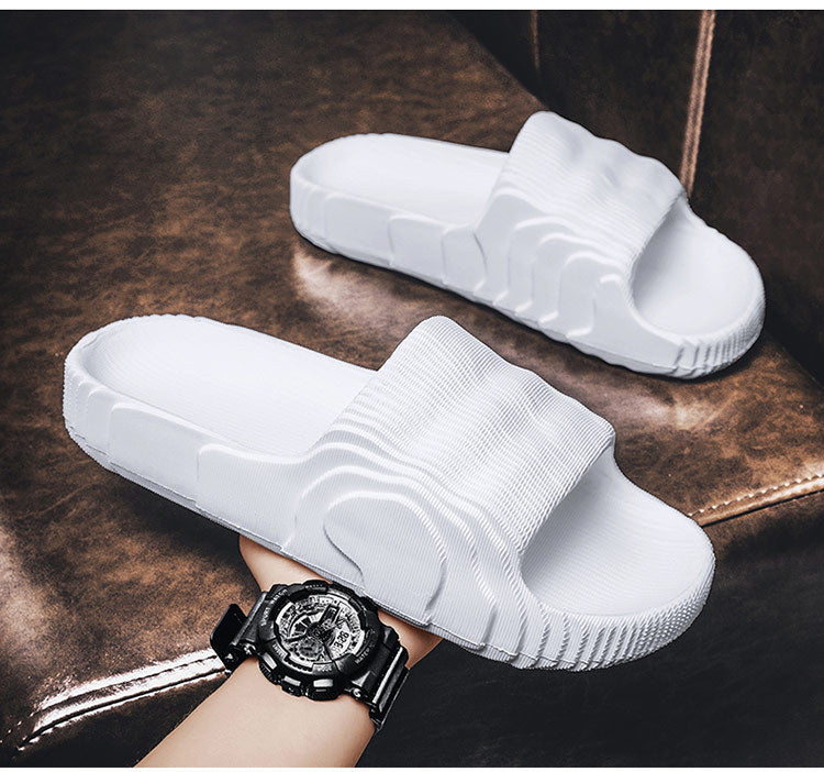 [Hot Style] New Summer Slippers, Slip-Ons for Couples, Easiest for Match Casual Non-Slip, Deodorant Home Sandals