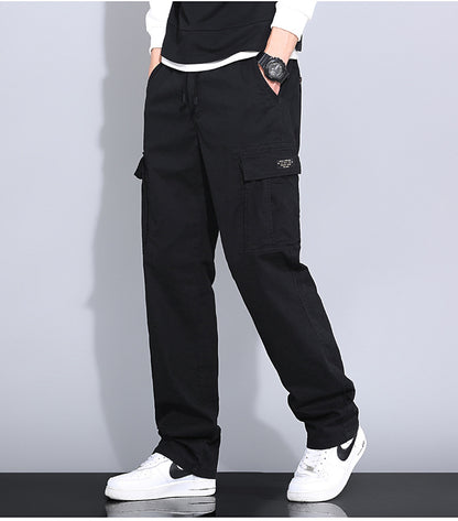 Wholesale overalls men's loose fashion brand autumn men's pants Autumn New toe Harlan pants men's casual pants cross-border