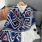 Cross-border Cotton and Linen Scarf Women's Japanese and Korean High-end Fashion Scarf Spring and Summer Sunscreen Warm Shawl Simple Scarf