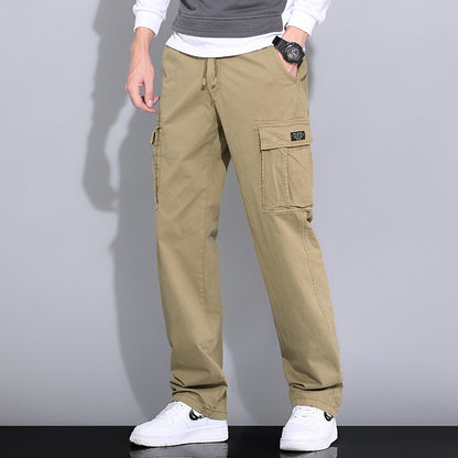 Wholesale overalls men's loose fashion brand autumn men's pants Autumn New toe Harlan pants men's casual pants cross-border