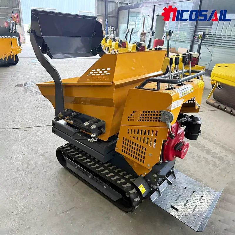 Fully Hydraulic High Tip Dumper Mini Dumper Crawler Truck Dumper Suppliers