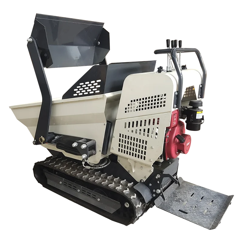 Fully Hydraulic High Tip Dumper Mini Dumper Crawler Truck Dumper Suppliers