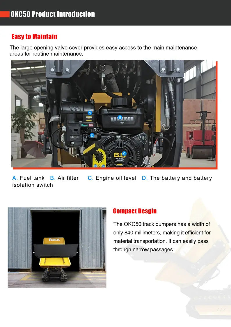 Fully Hydraulic High Tip Dumper Mini Dumper Crawler Truck Dumper Suppliers